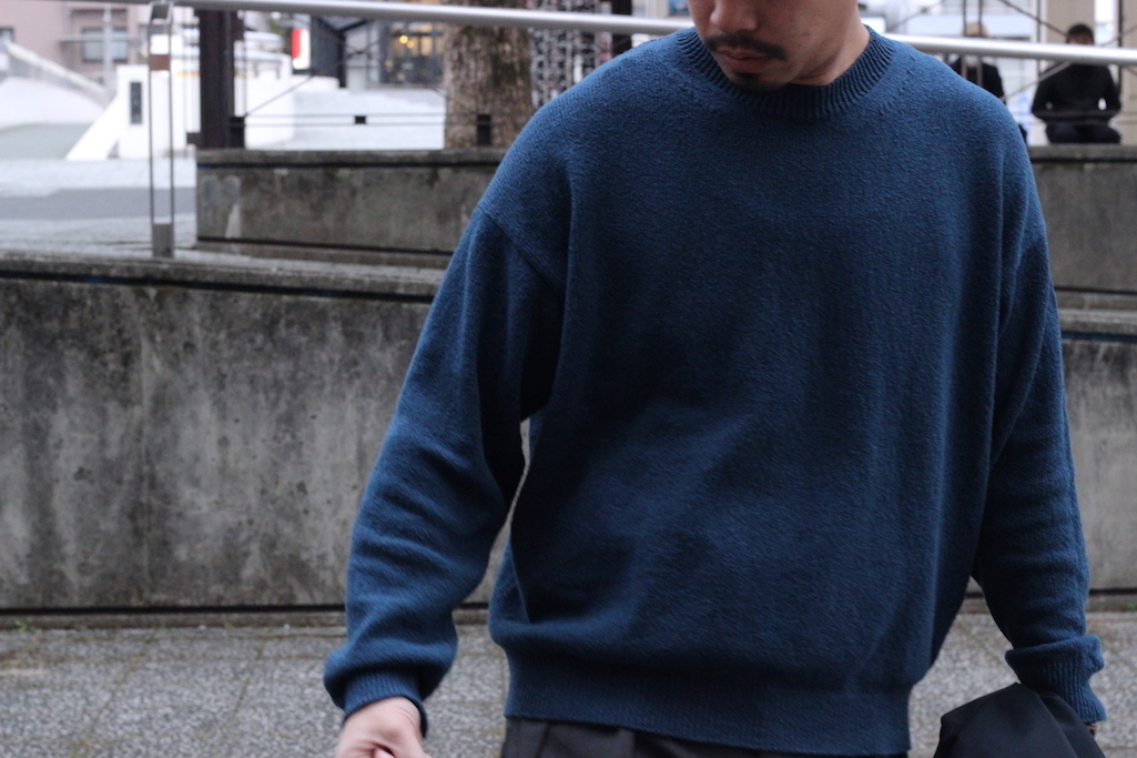 人気特価 AURALEE オーラリー CORKSCREW YARN KNIT P/O トップス ...