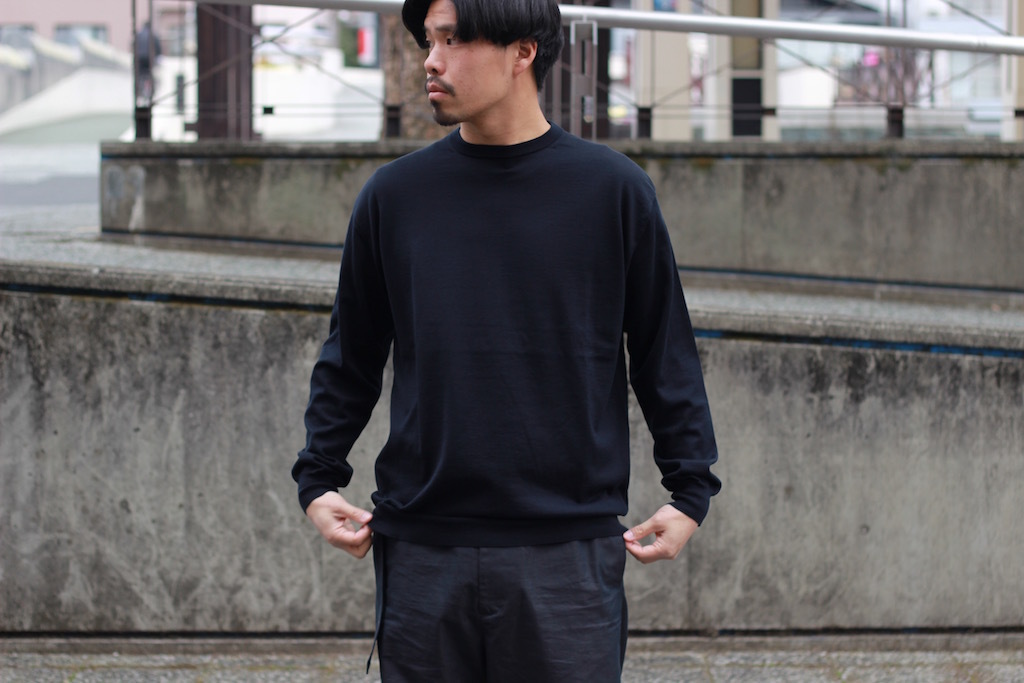 COMOLI - 21Gコットンニット: VIOLA STELLA men's blog