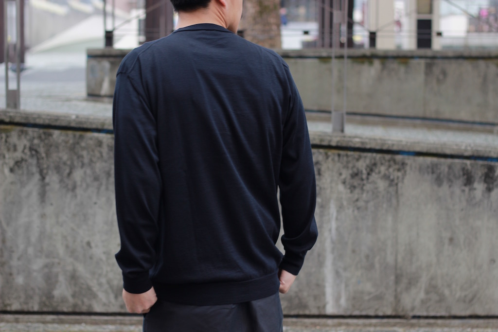 COMOLI - 21Gコットンニット: VIOLA STELLA men's blog