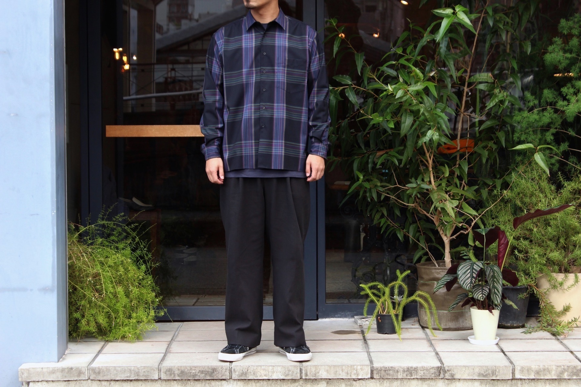 AURALEE - SUPER LIGHT WOOL CHECK SHIRTS: VIOLA STELLA men's blog