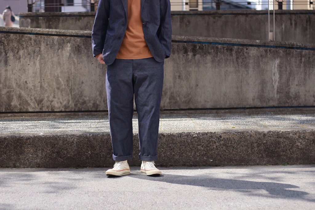 COMOLI - コットンツイル セットアップ: VIOLA STELLA men's blog