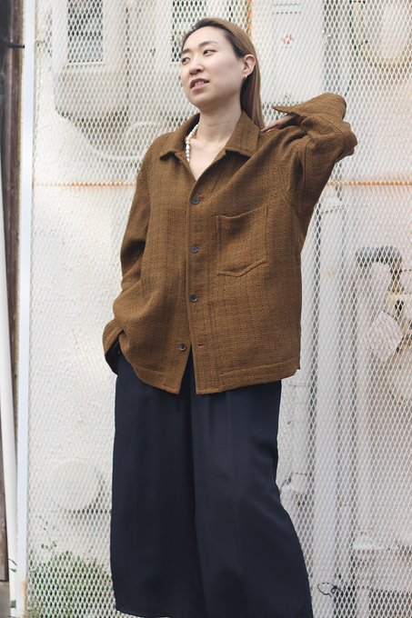 AURALEE オーラリー COTTON LINEN LENO BLOUSON - greatriverarts.com