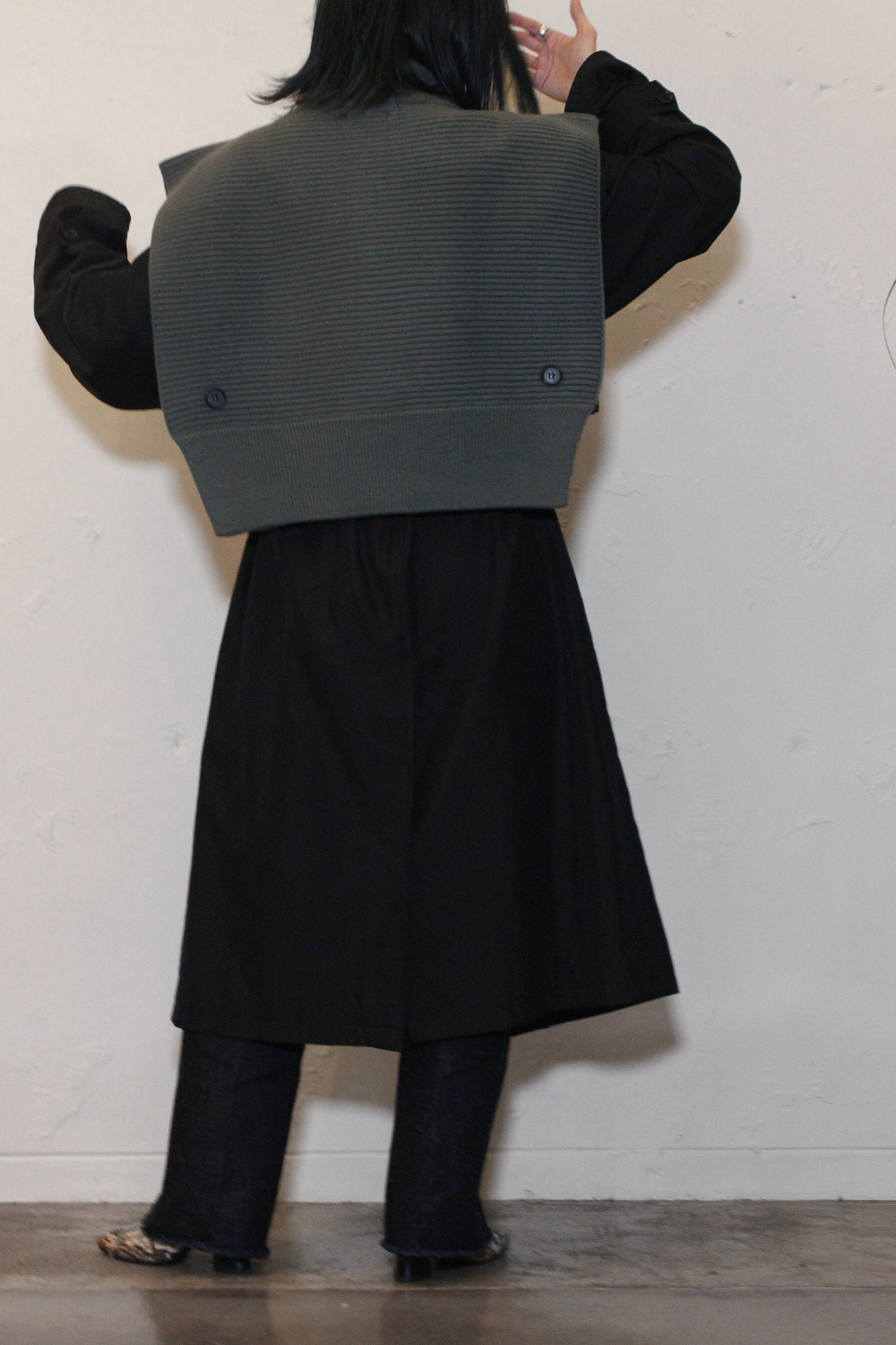 FUMIKA_UCHIDA - PULL HIGH-NECK BIB SWEATER: VIOLA STELLA women's blog