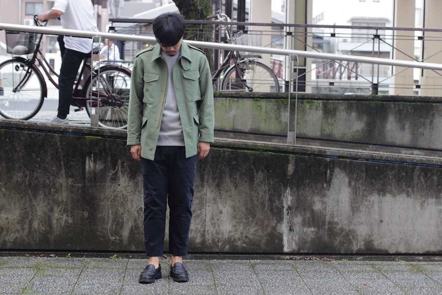 AURALEE（オーラリー）の「WASHED DOUBLE CLOTH FIELD JACKET